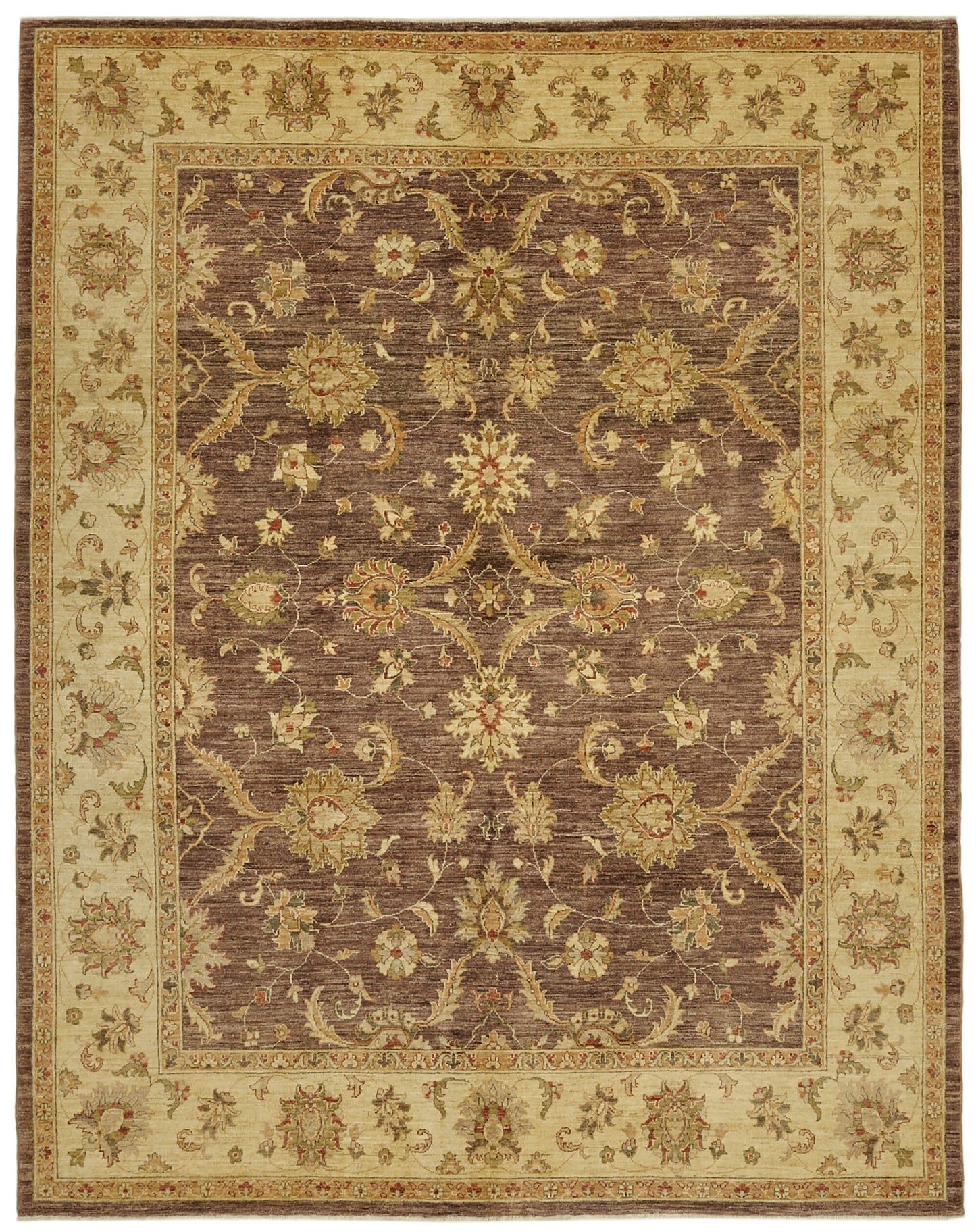 8x10 Beige Oushak Rug - 42215