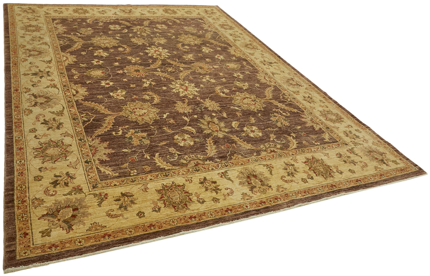 8x10 Beige Oushak Rug - 42215