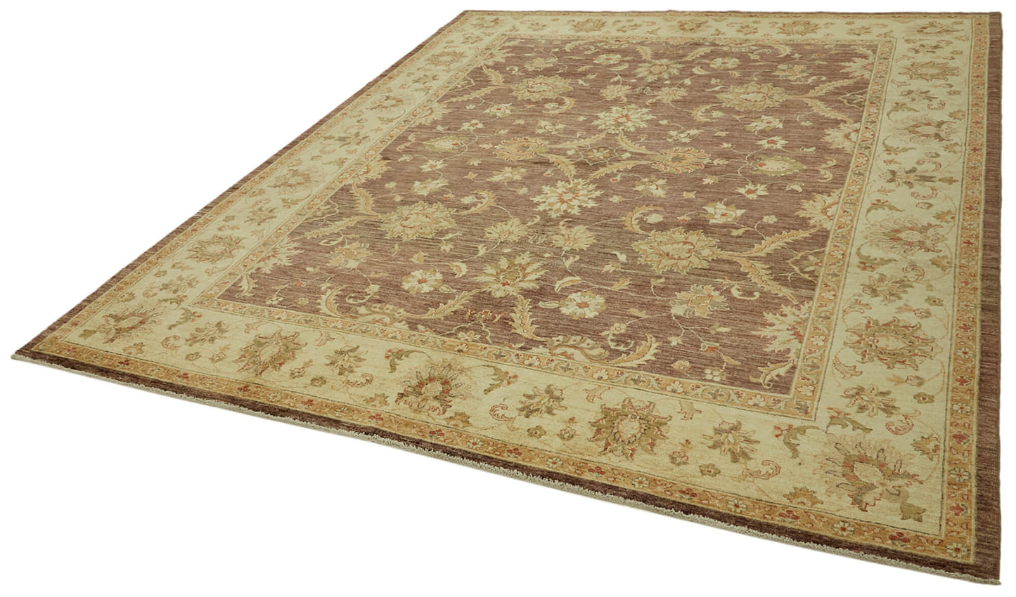 8x10 Beige Oushak Rug - 42215