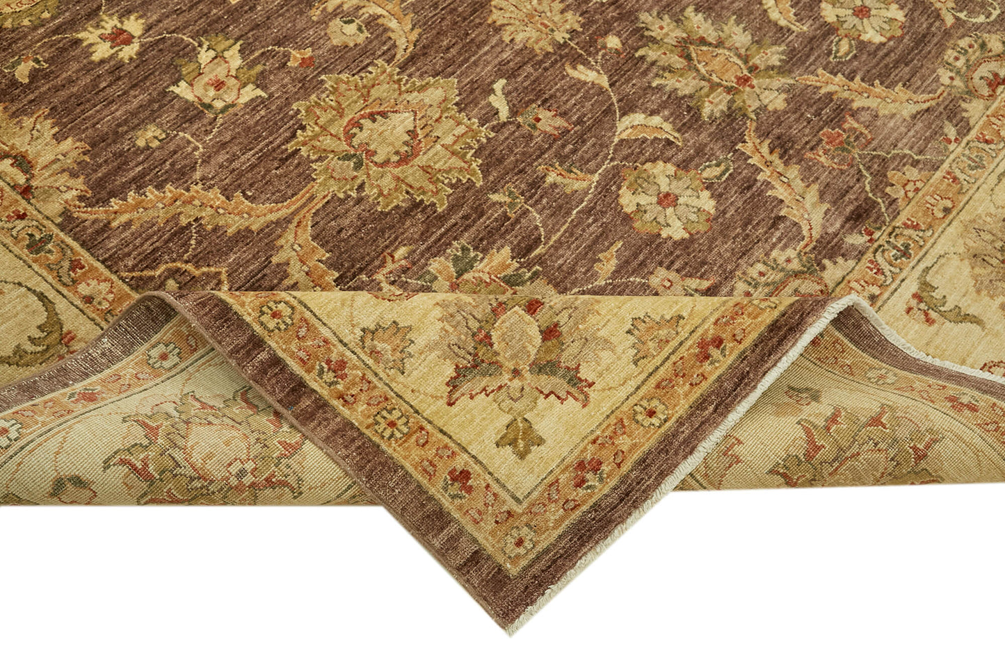 8x10 Beige Oushak Rug - 42215