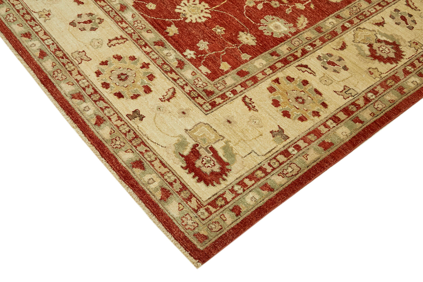 8x10 Beige Oushak Rug - 42216