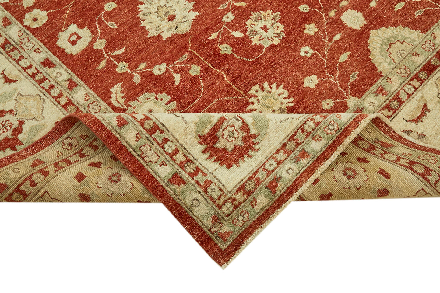 8x10 Beige Oushak Rug - 42216