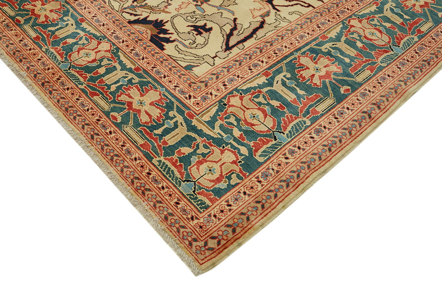 8x10 Beige Oushak Rug - 42217