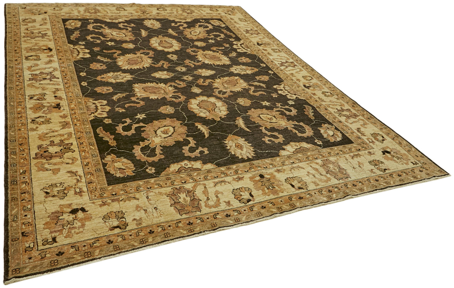 8x9 Beige Oushak Rug - 42219