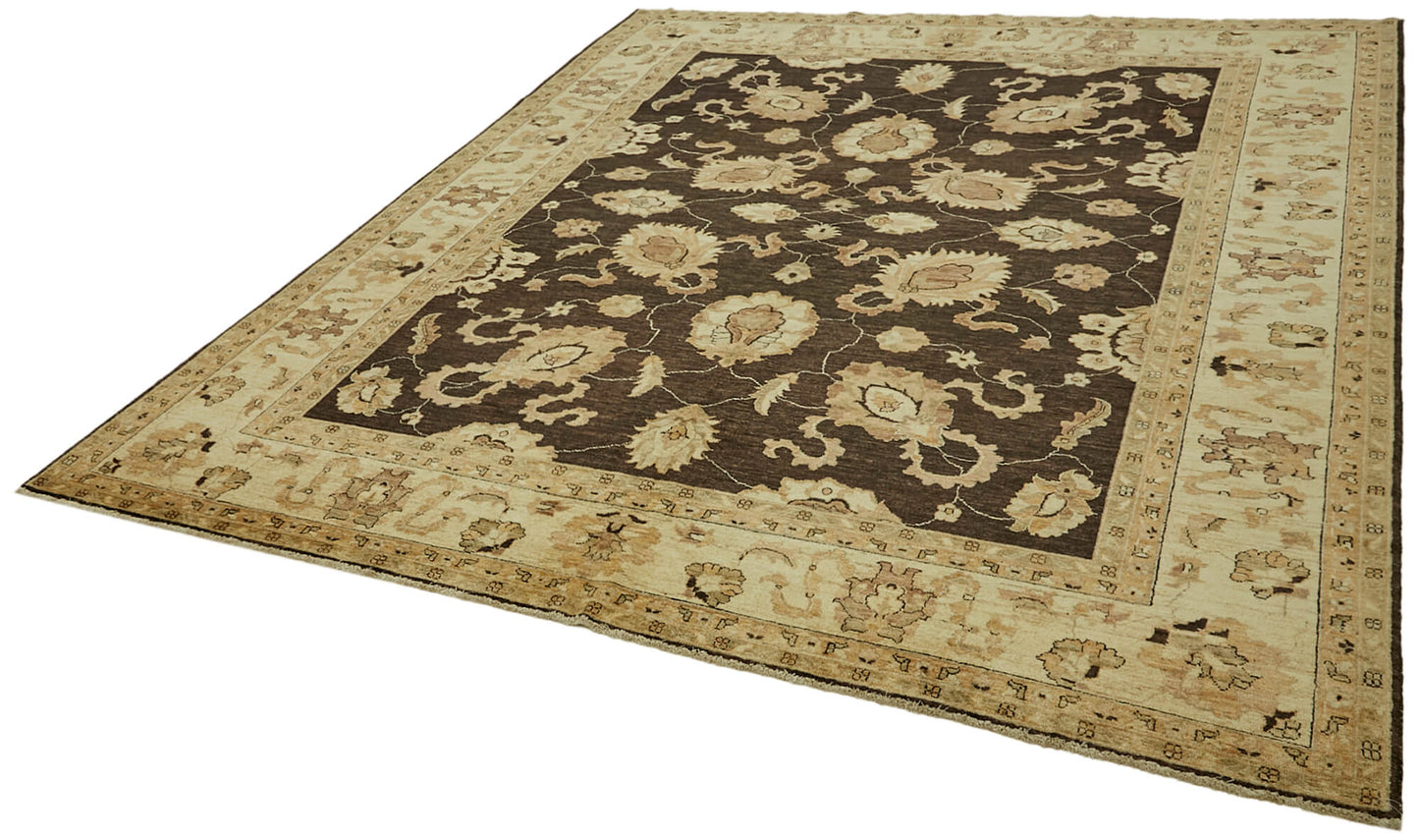 8x9 Beige Oushak Rug - 42219