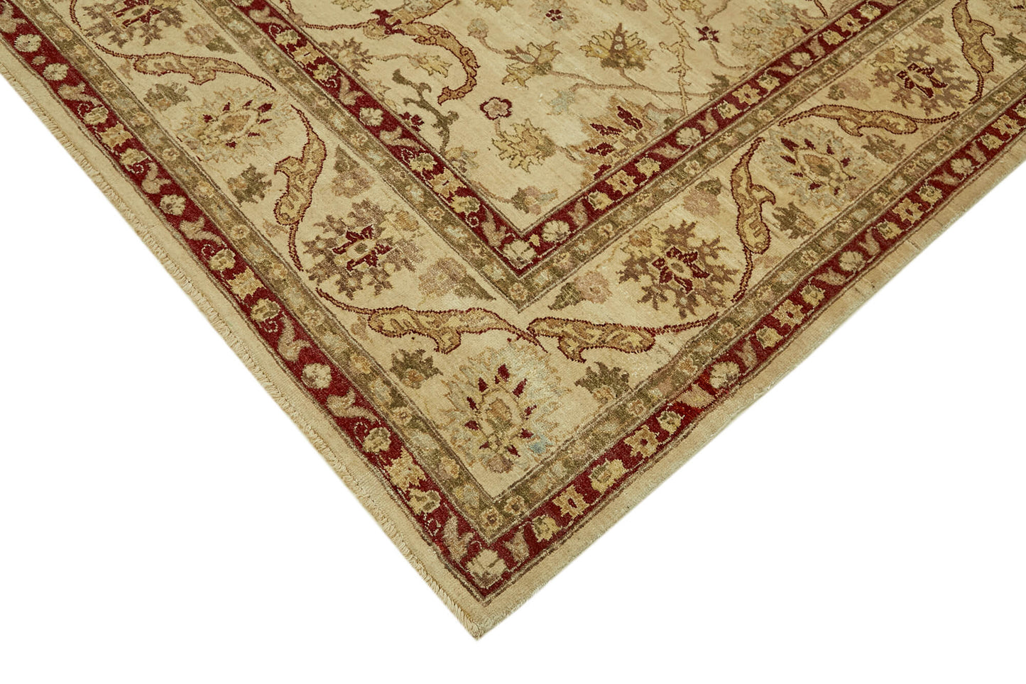 8x10 Beige Oushak Rug - 42220