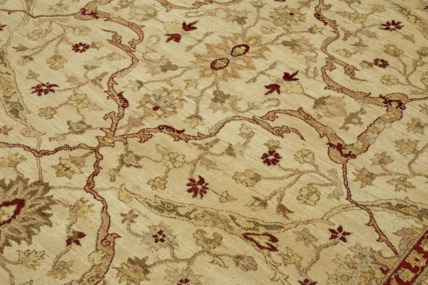 8x10 Beige Oushak Rug - 42220