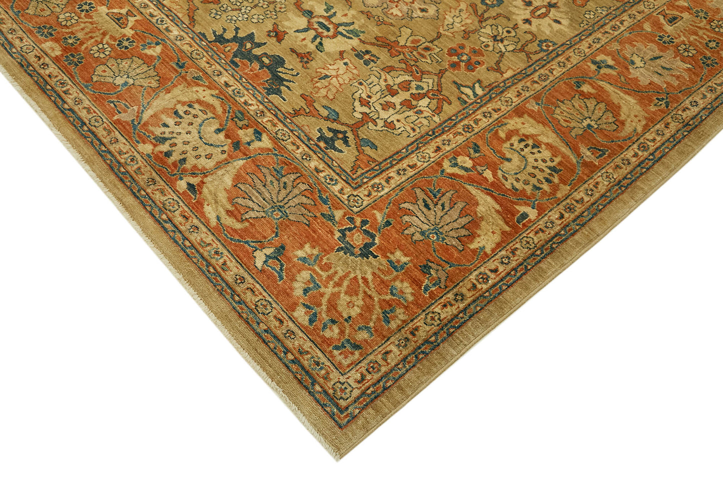 8x10 Beige Oushak Rug - 42222