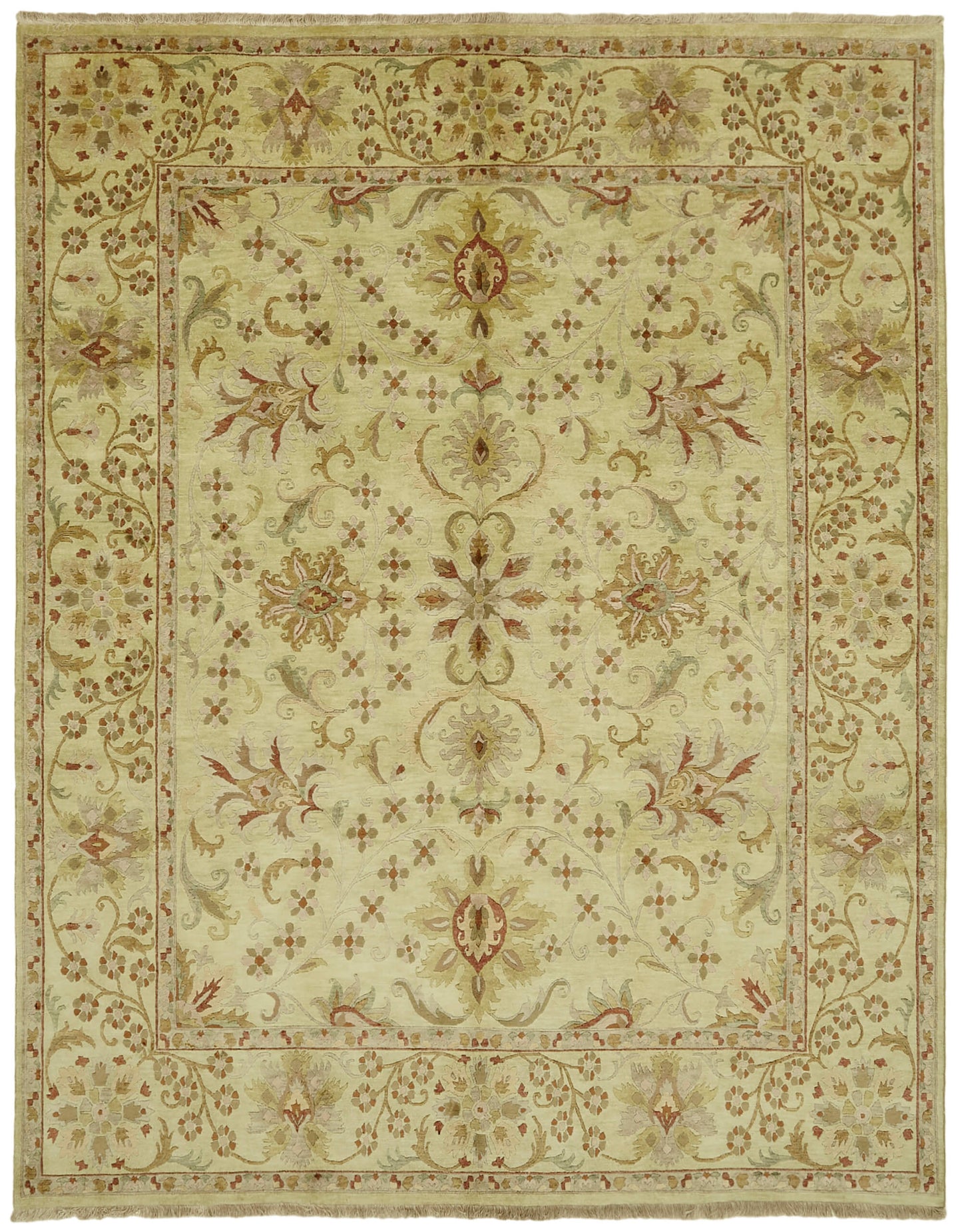 8x10 Beige Oushak Rug - 42224