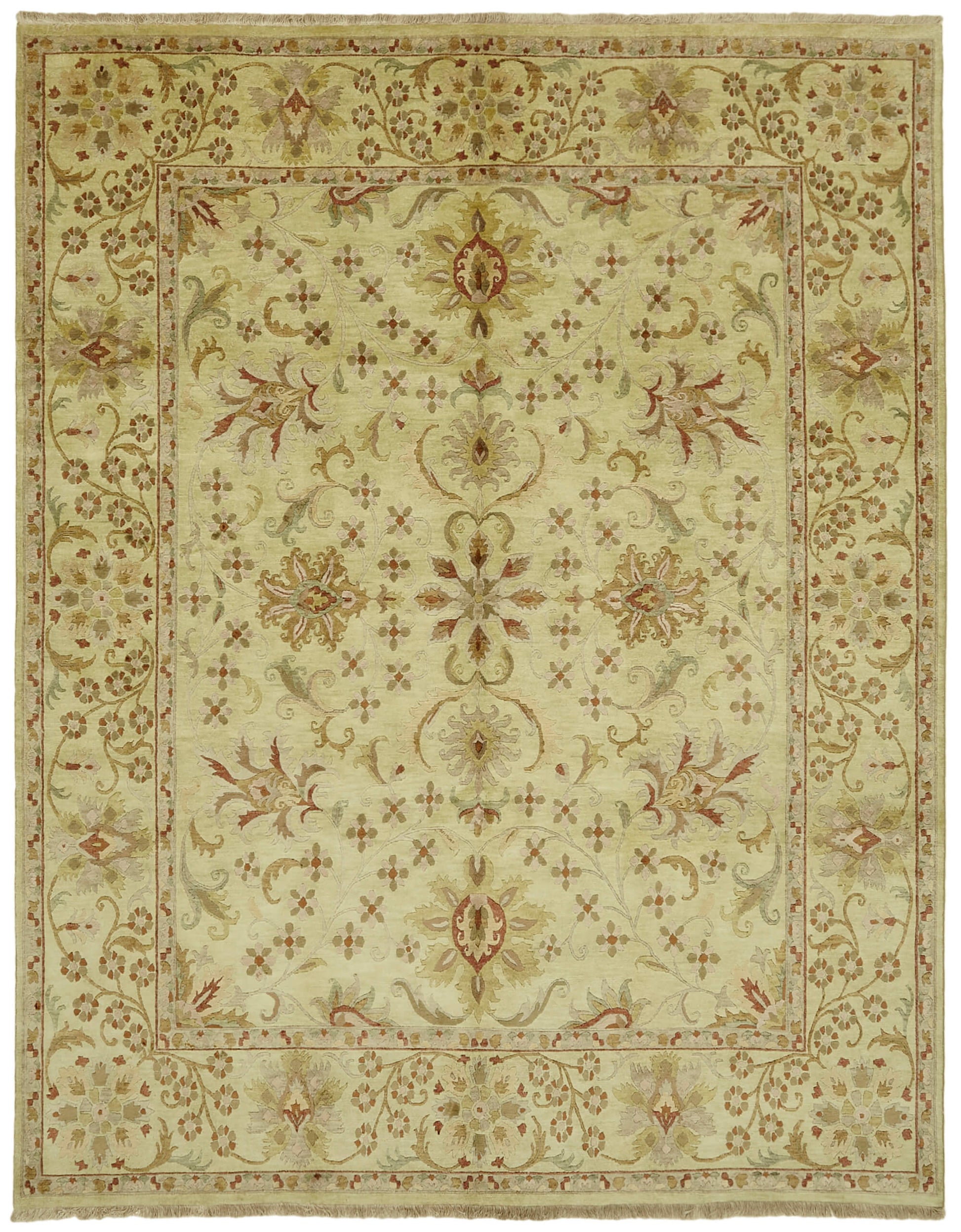 8x10 Beige Oushak Rug - 42224