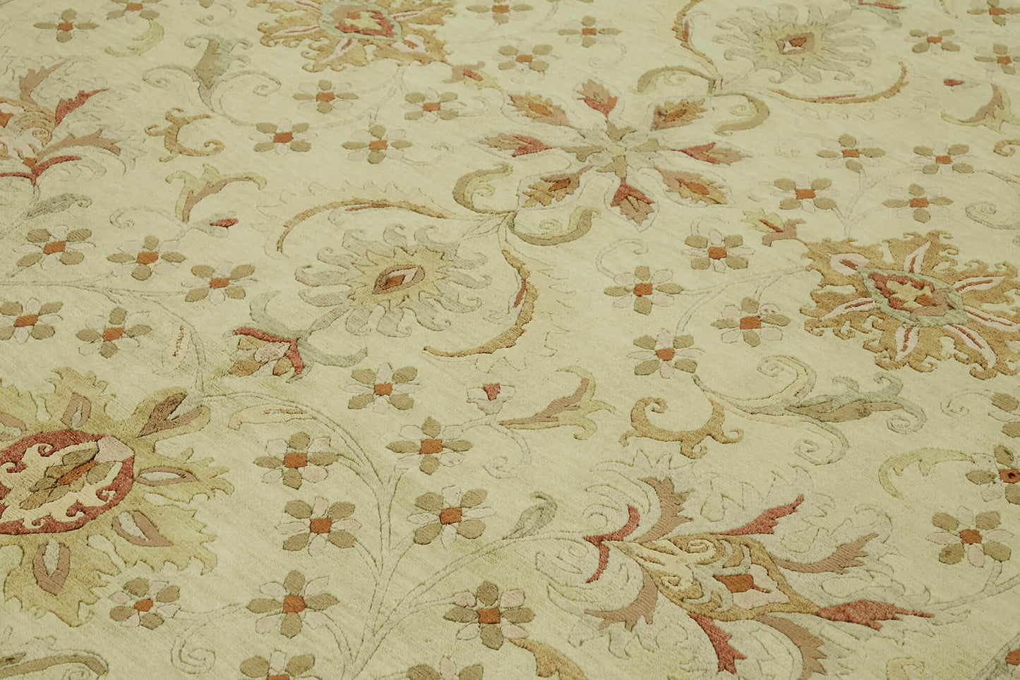 8x10 Beige Oushak Rug - 42224