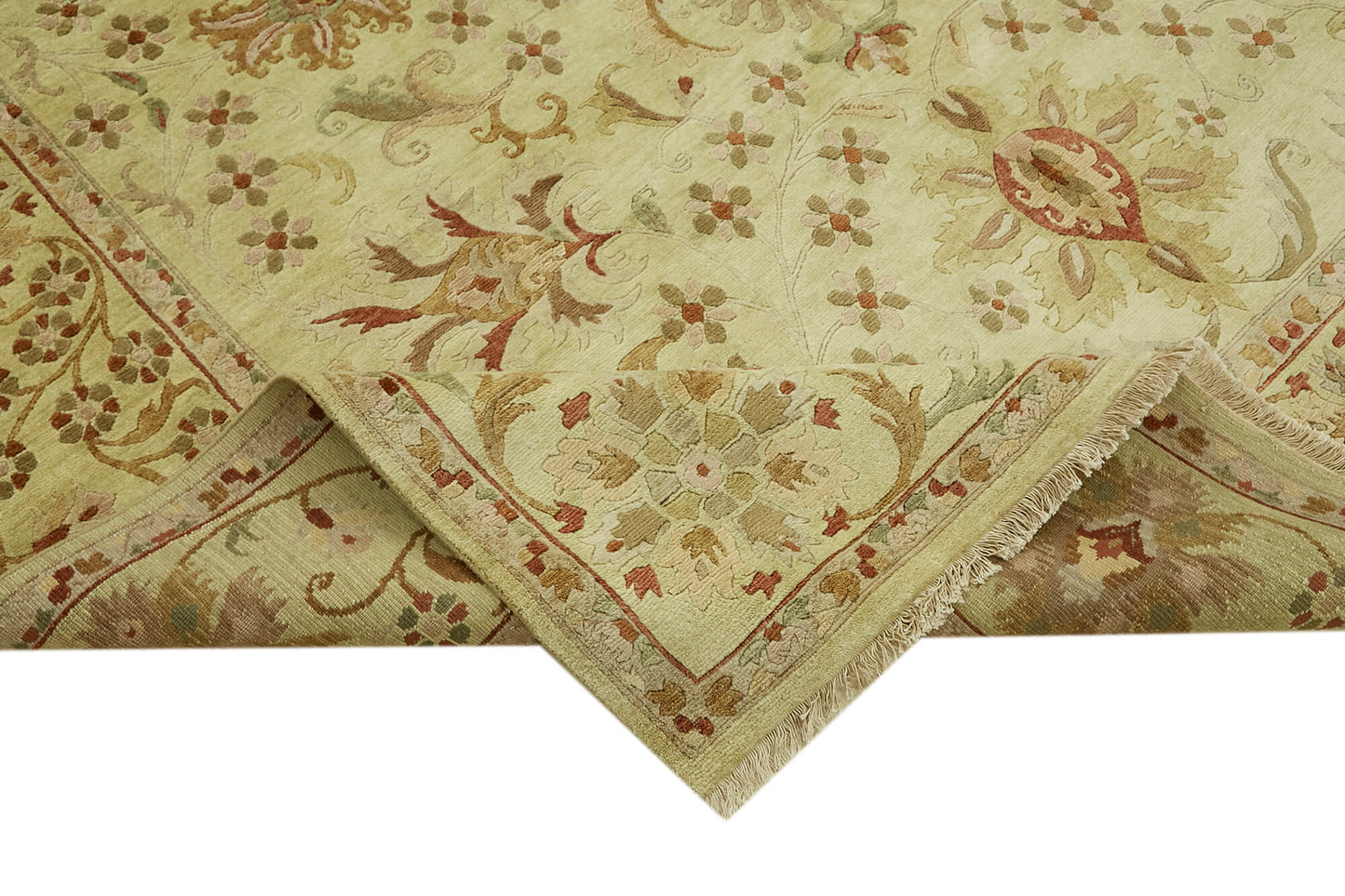 8x10 Beige Oushak Rug - 42224