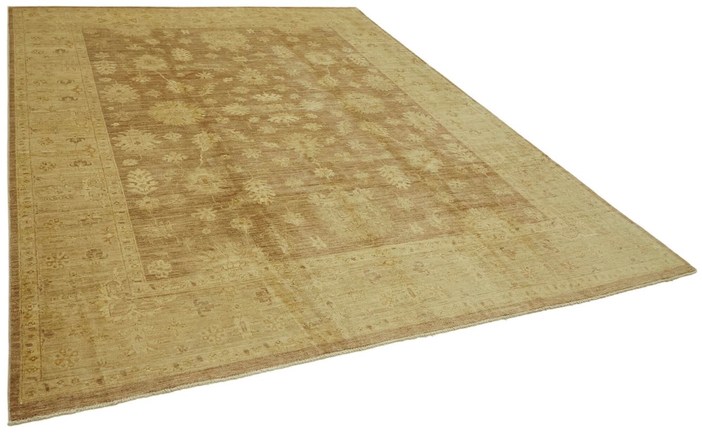 8x10 Beige Oushak Rug - 42228