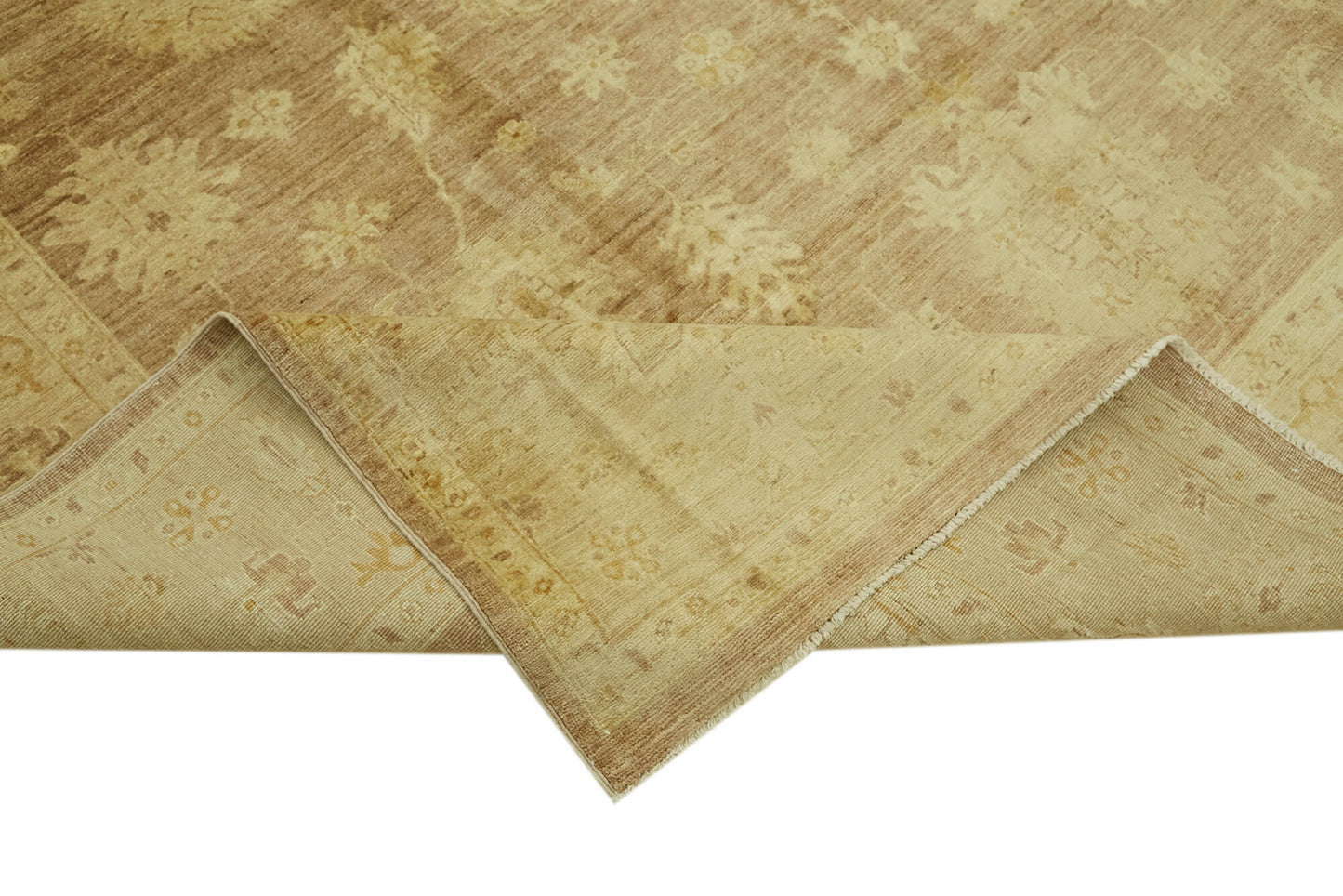 8x10 Beige Oushak Rug - 42228