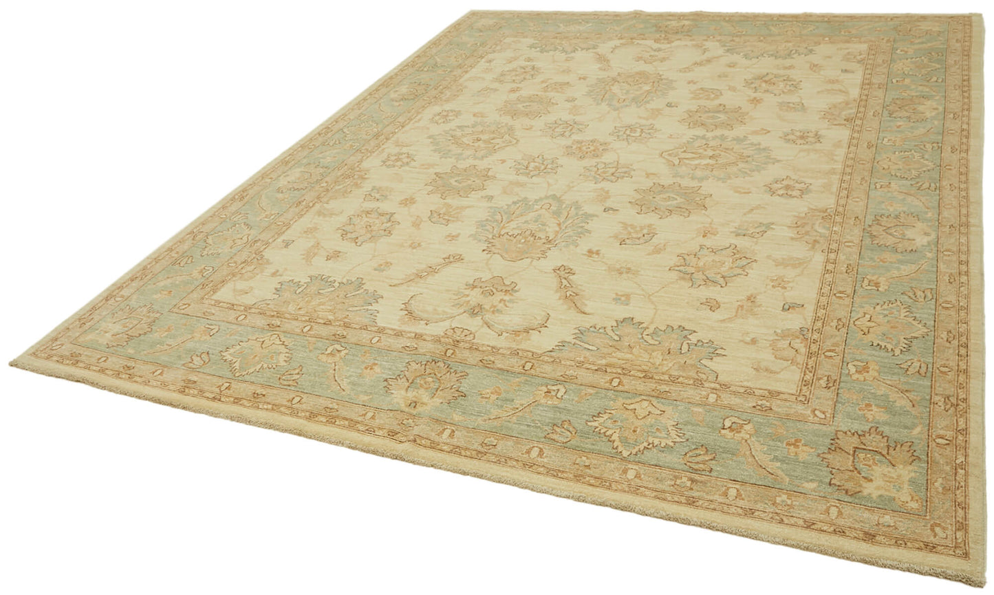 8x10 Beige Oushak Rug - 42229