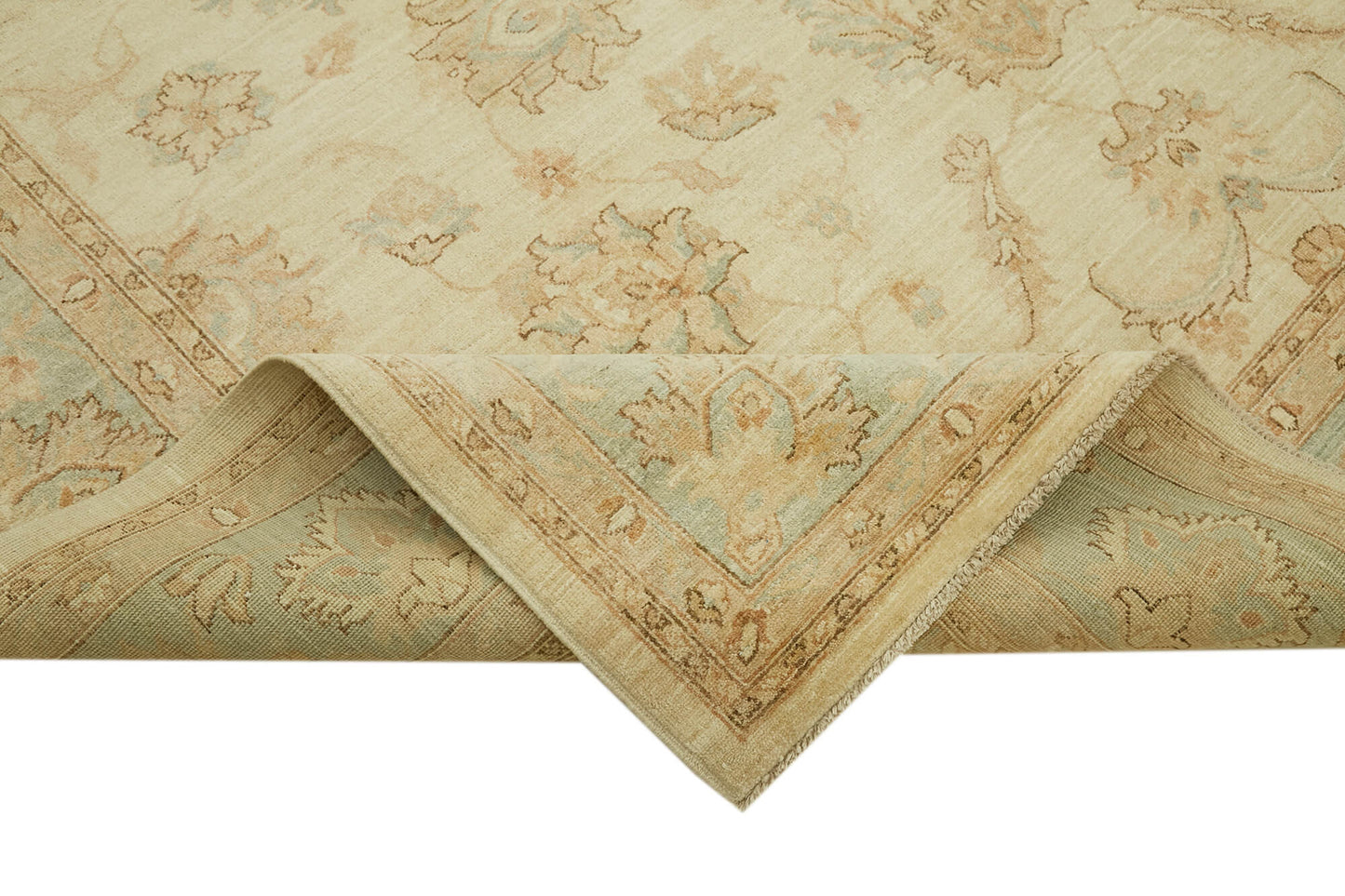 8x10 Beige Oushak Rug - 42229