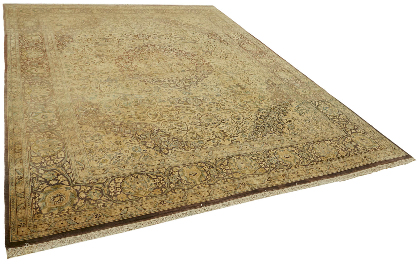 8x10 Beige Oushak Rug - 42230