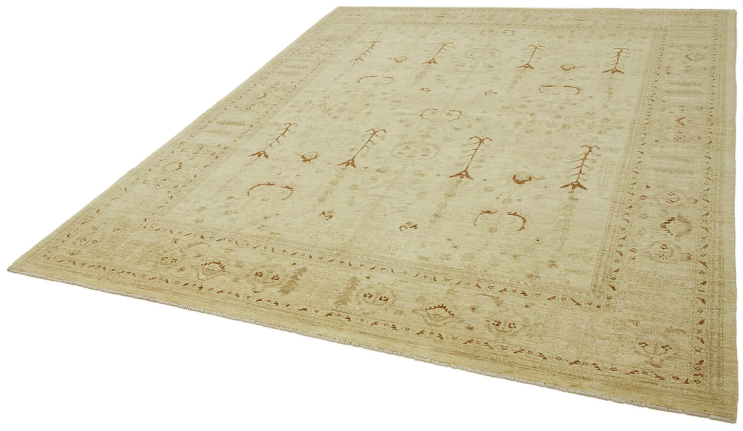 8x10 Beige Oushak Rug - 42232