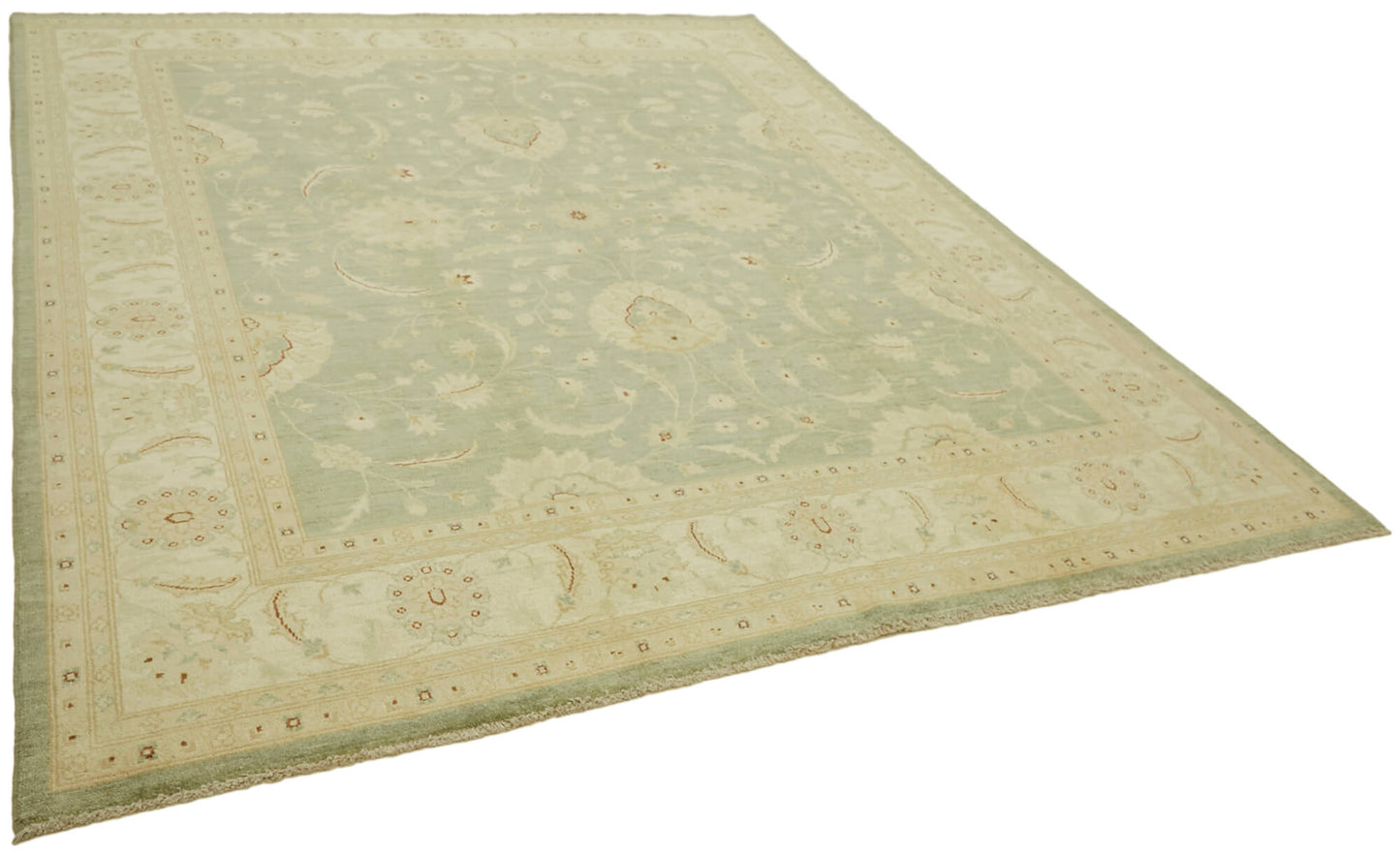 8x10 Beige Oushak Rug - 42234