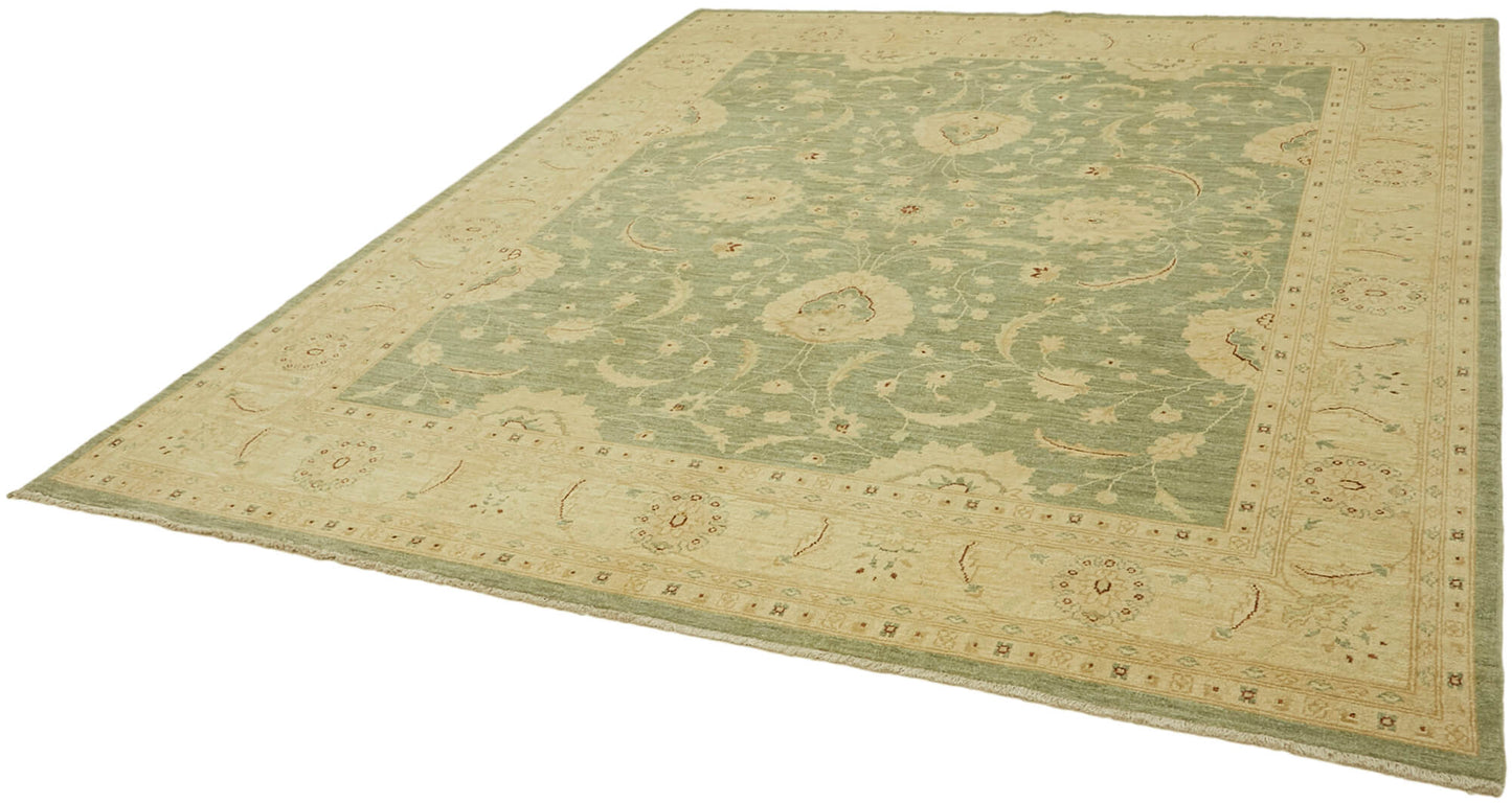 8x10 Beige Oushak Rug - 42234