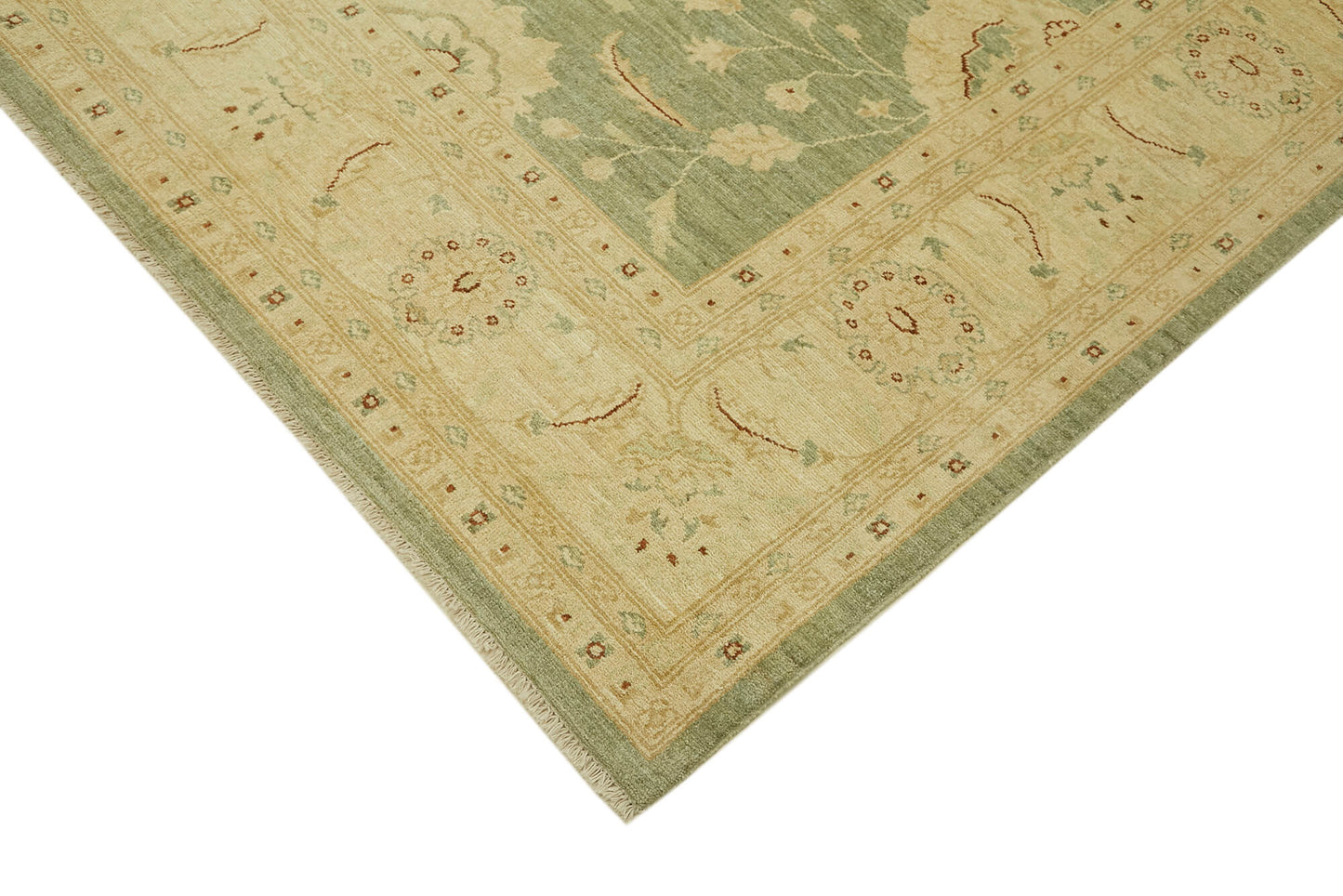 8x10 Beige Oushak Rug - 42234