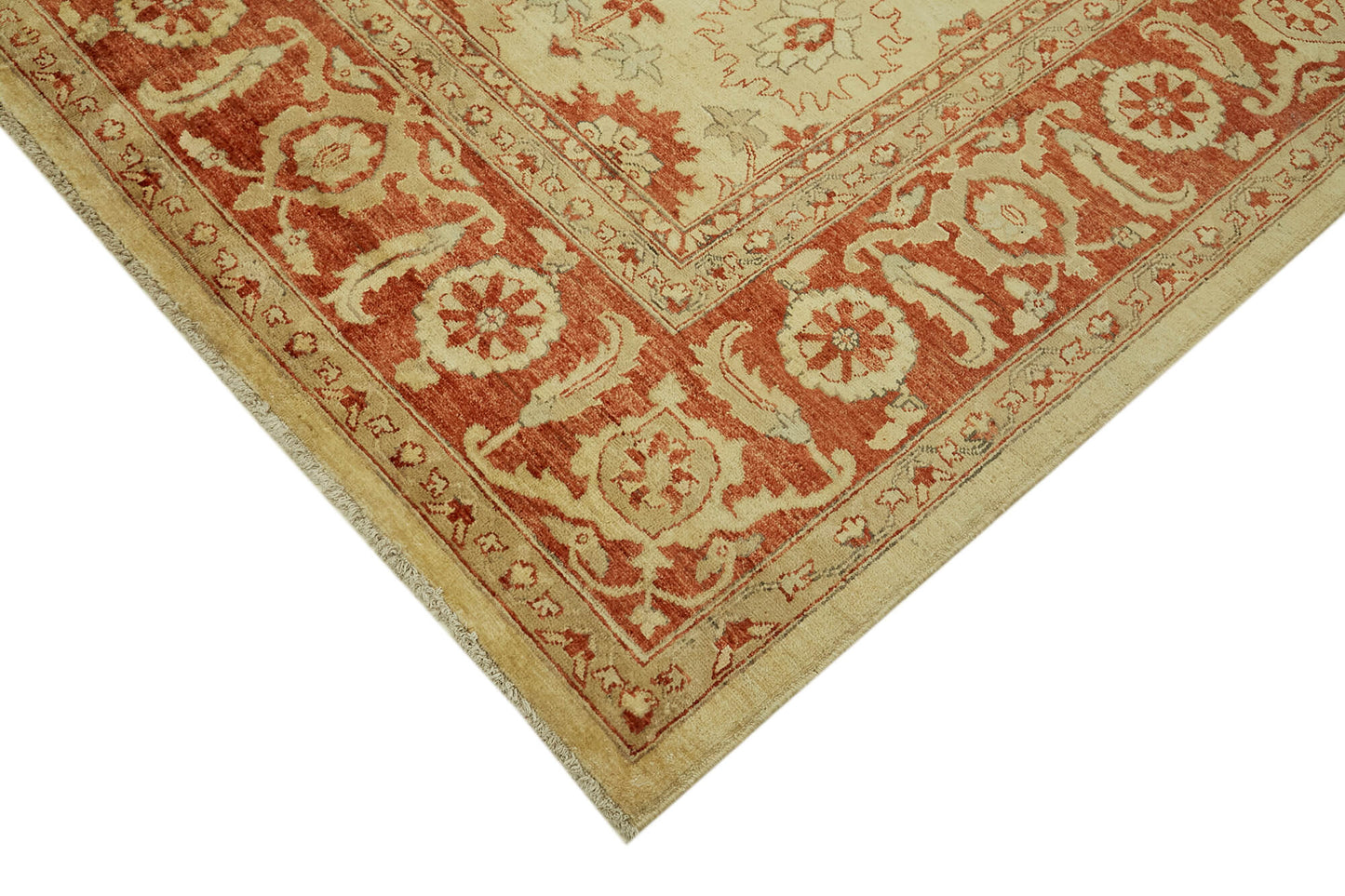 9x12 Beige Oushak Rug - 42235