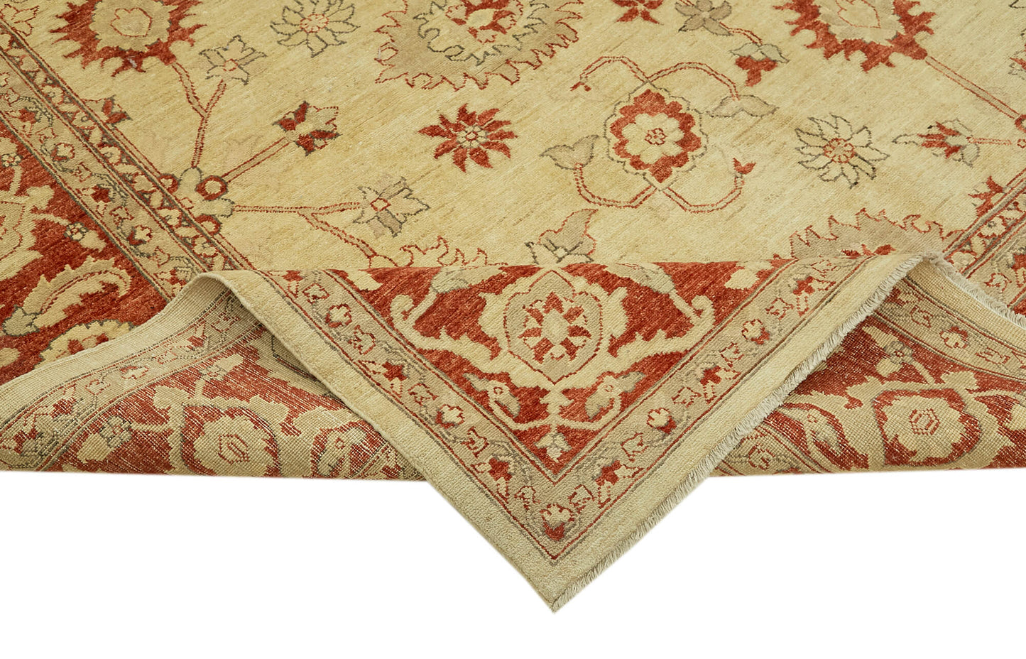 9x12 Beige Oushak Rug - 42235