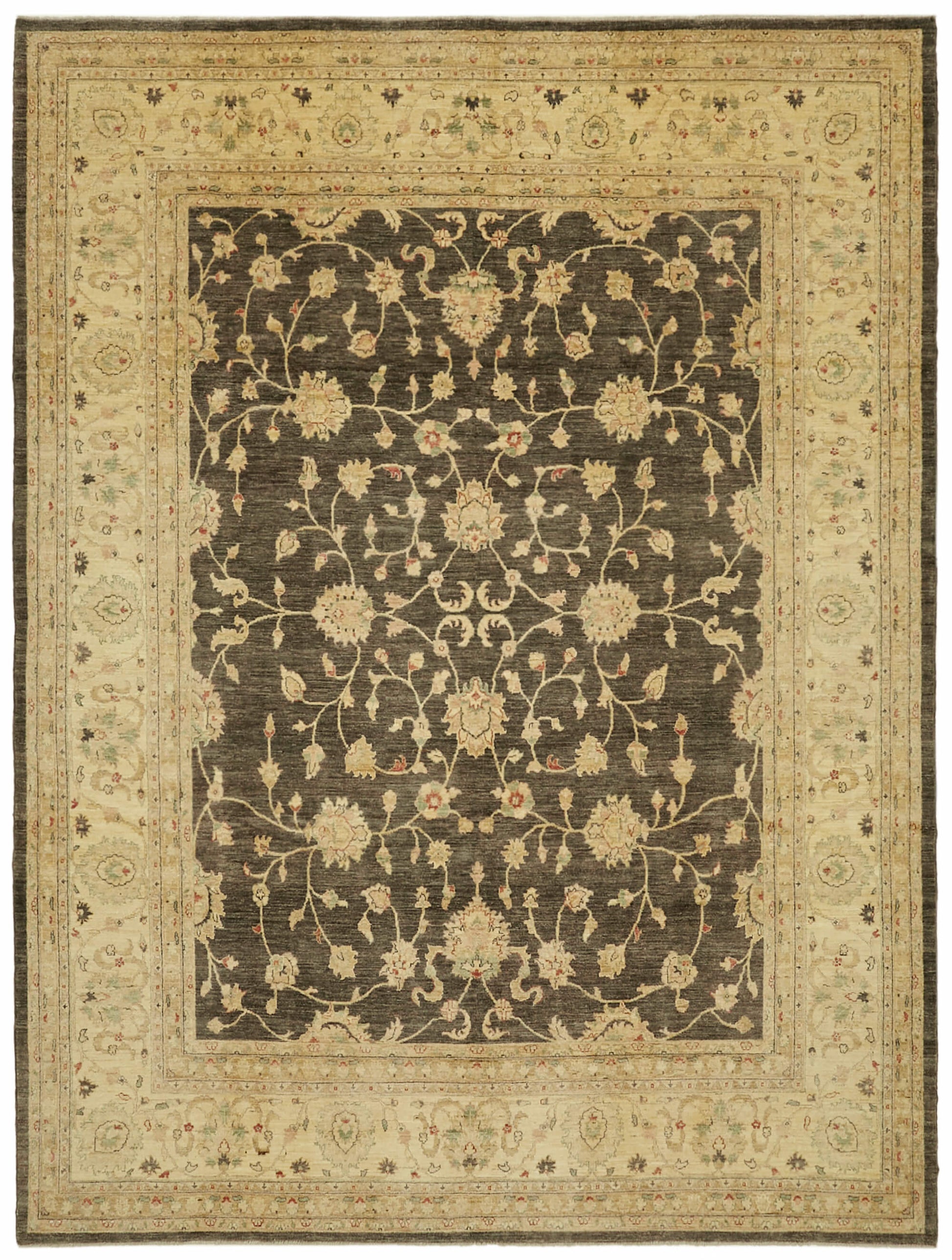 9x11 Beige Oushak Rug - 42239