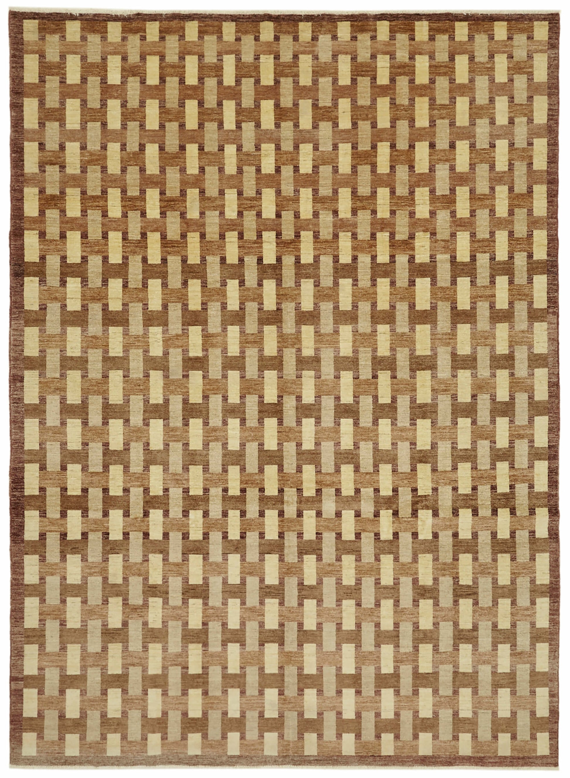 9x12 Beige Oushak Rug - 42240