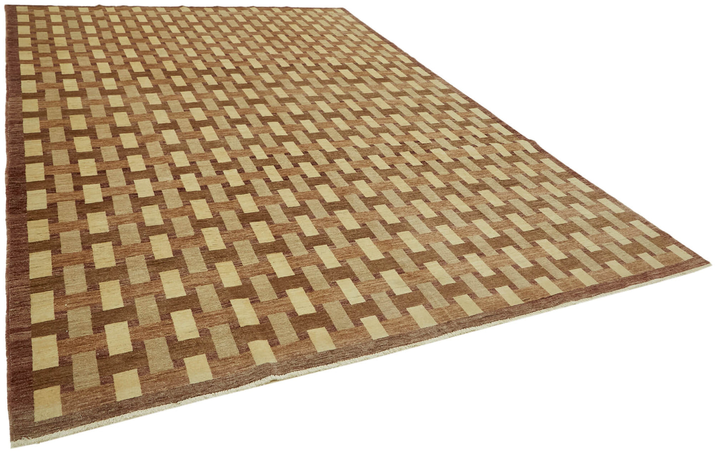 9x12 Beige Oushak Rug - 42240