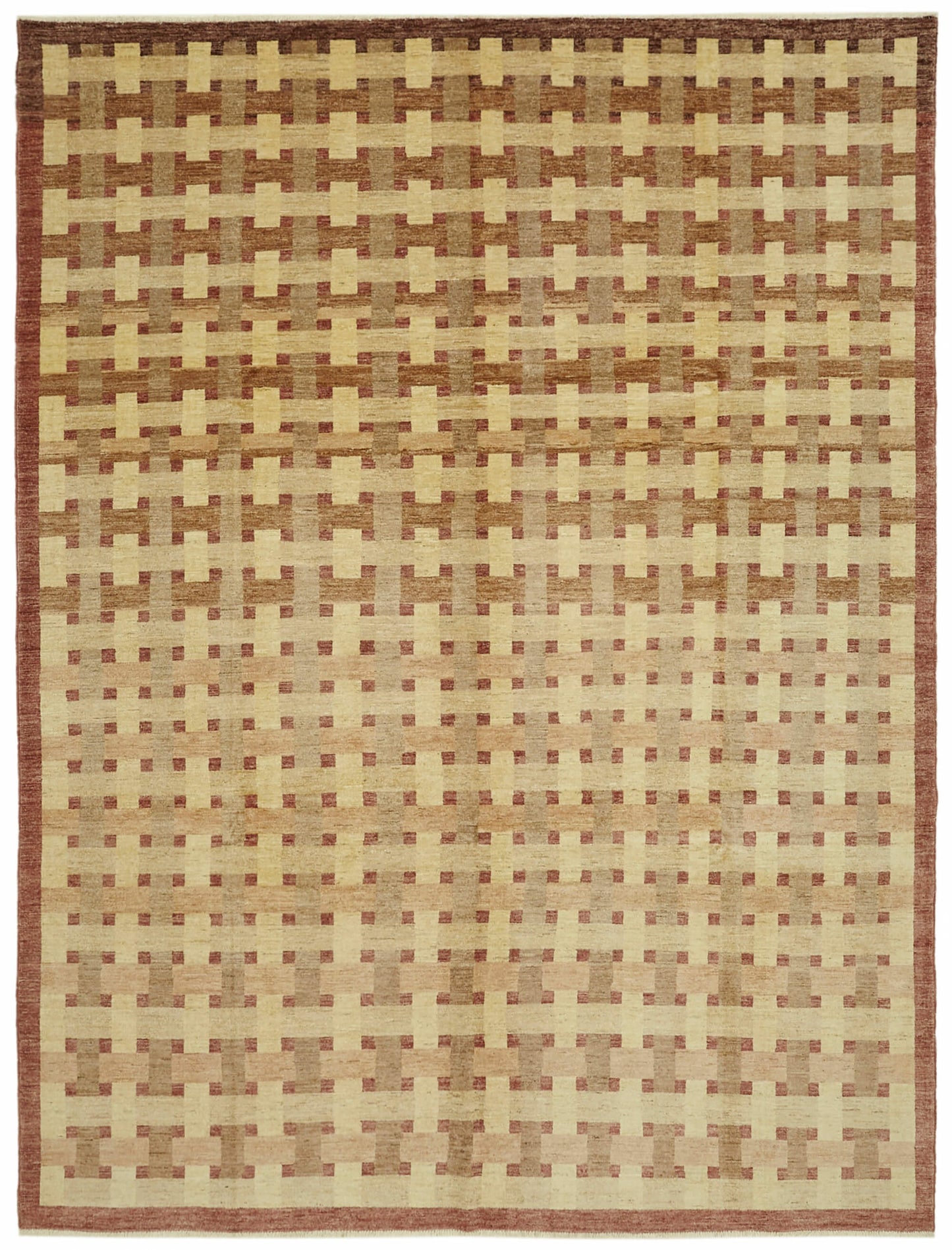 9x12 Beige Oushak Rug - 42241