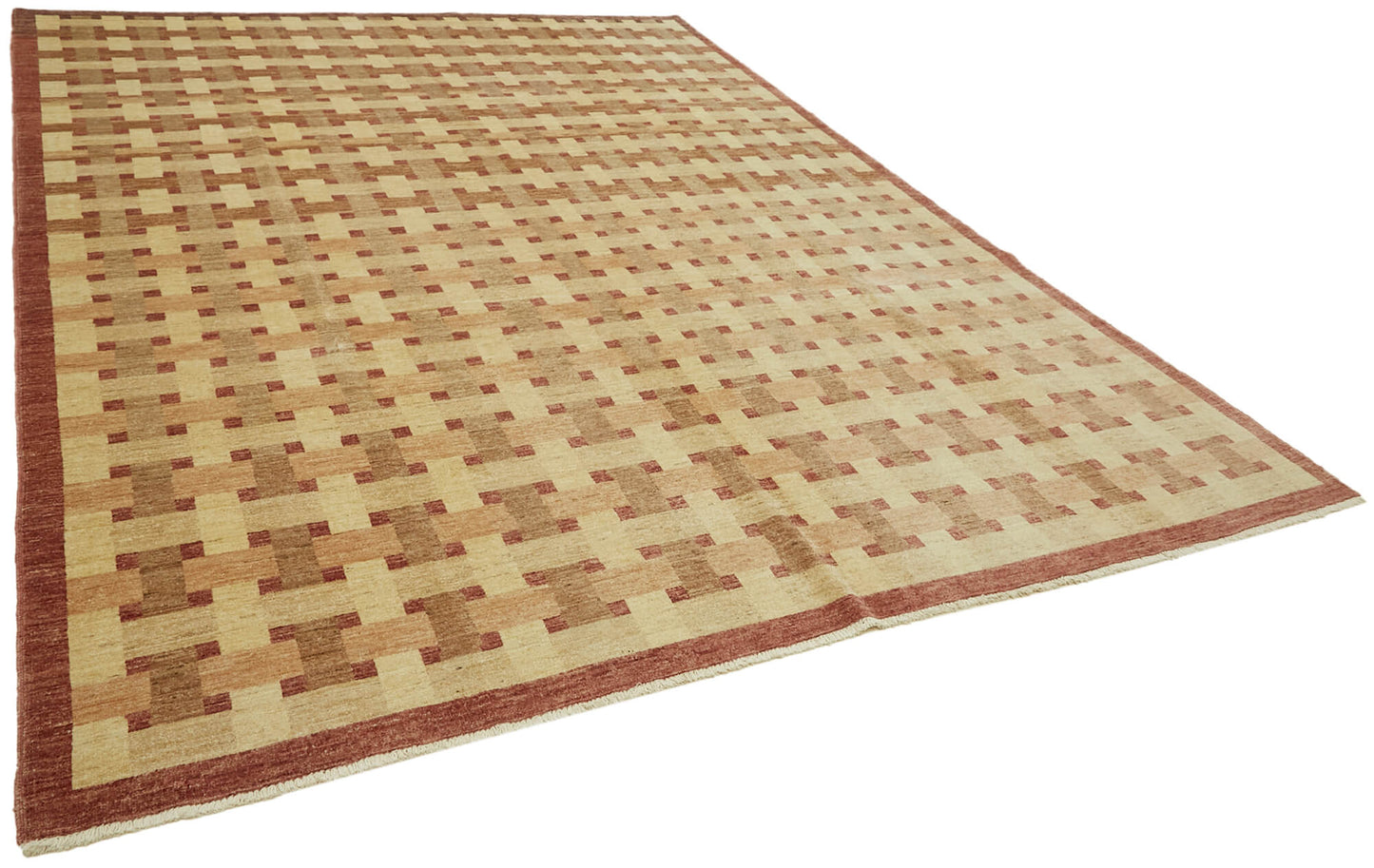 9x12 Beige Oushak Rug - 42241