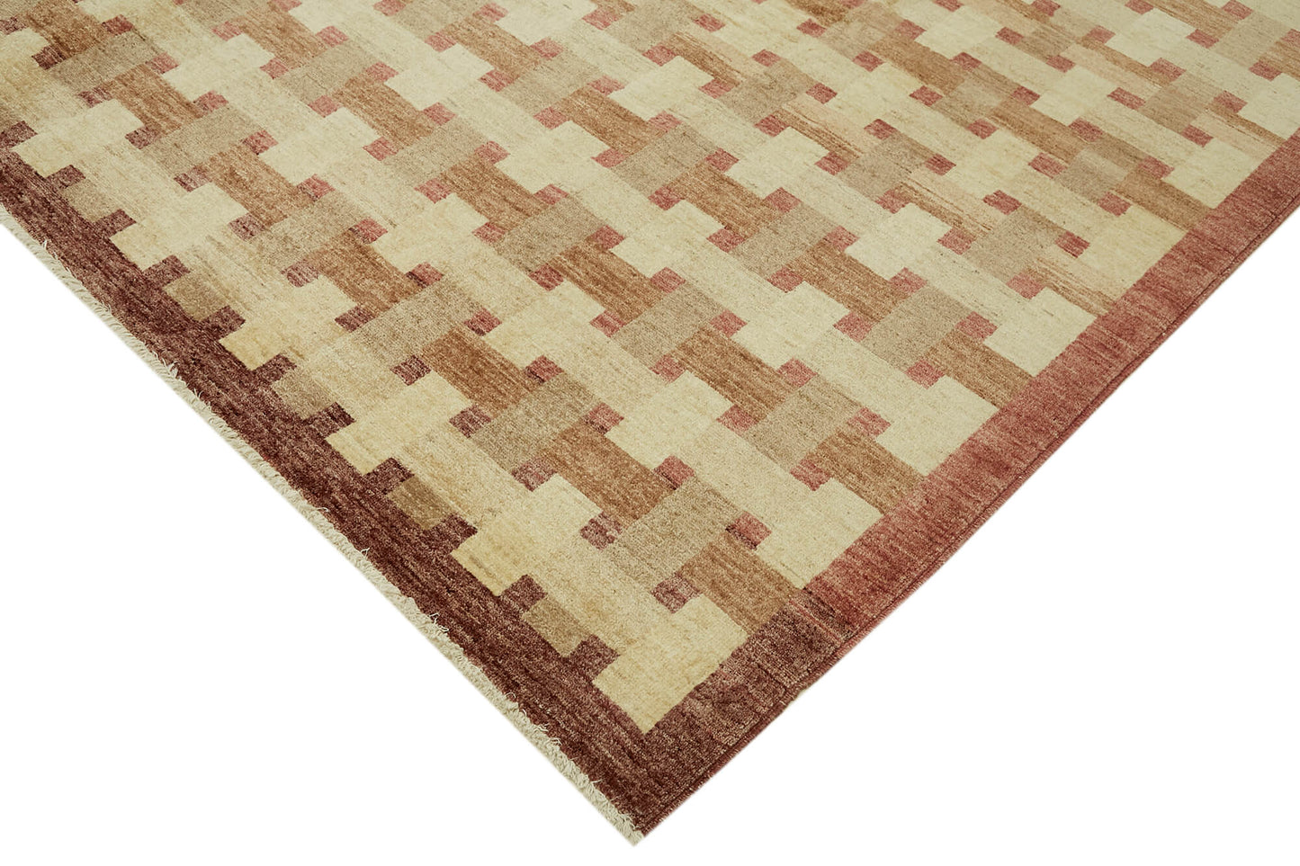 9x12 Beige Oushak Rug - 42241