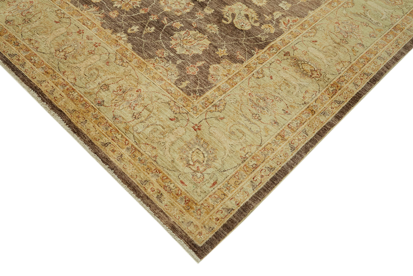 9x11 Beige Oushak Rug - 42244