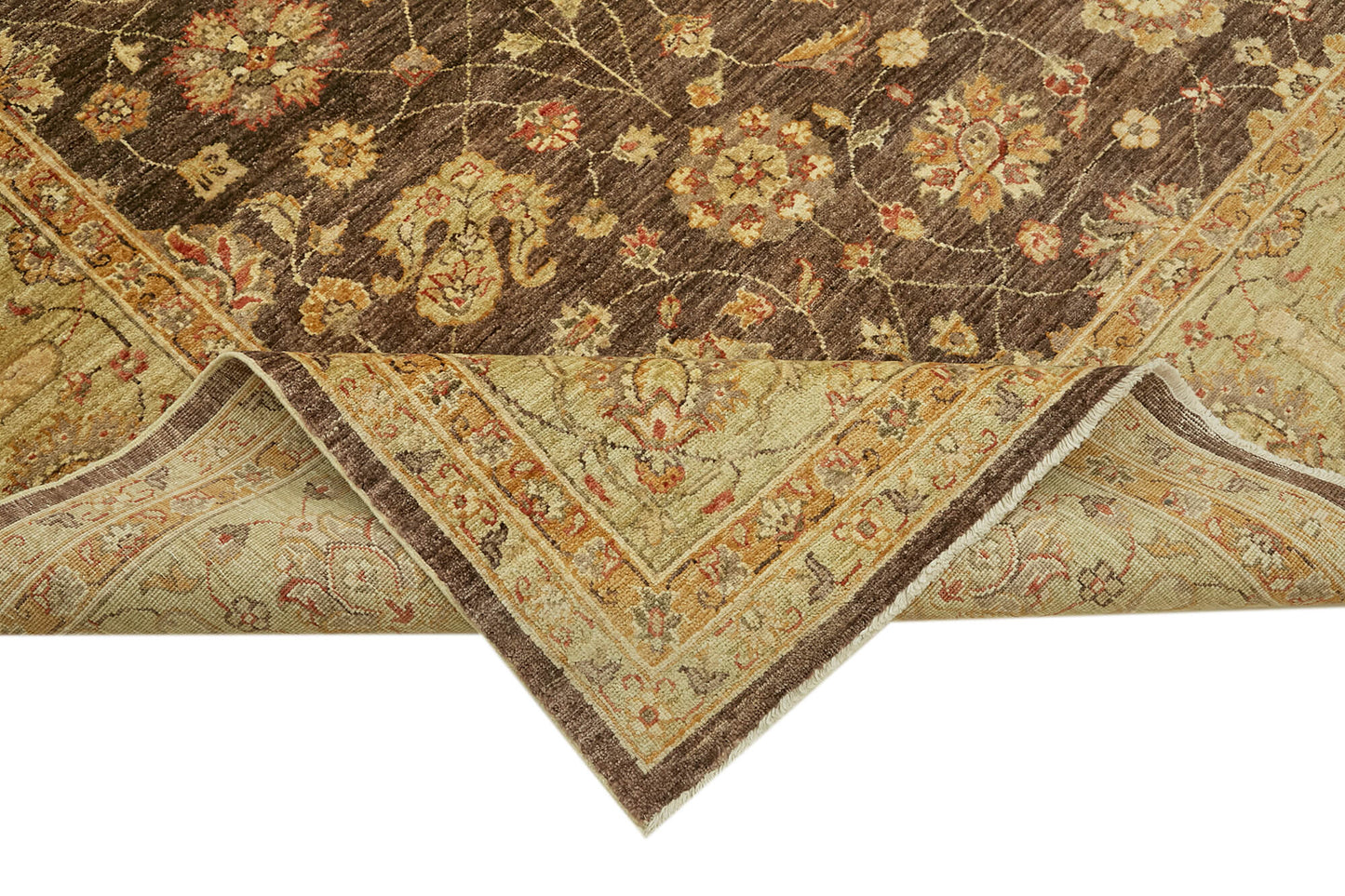 9x11 Beige Oushak Rug - 42244