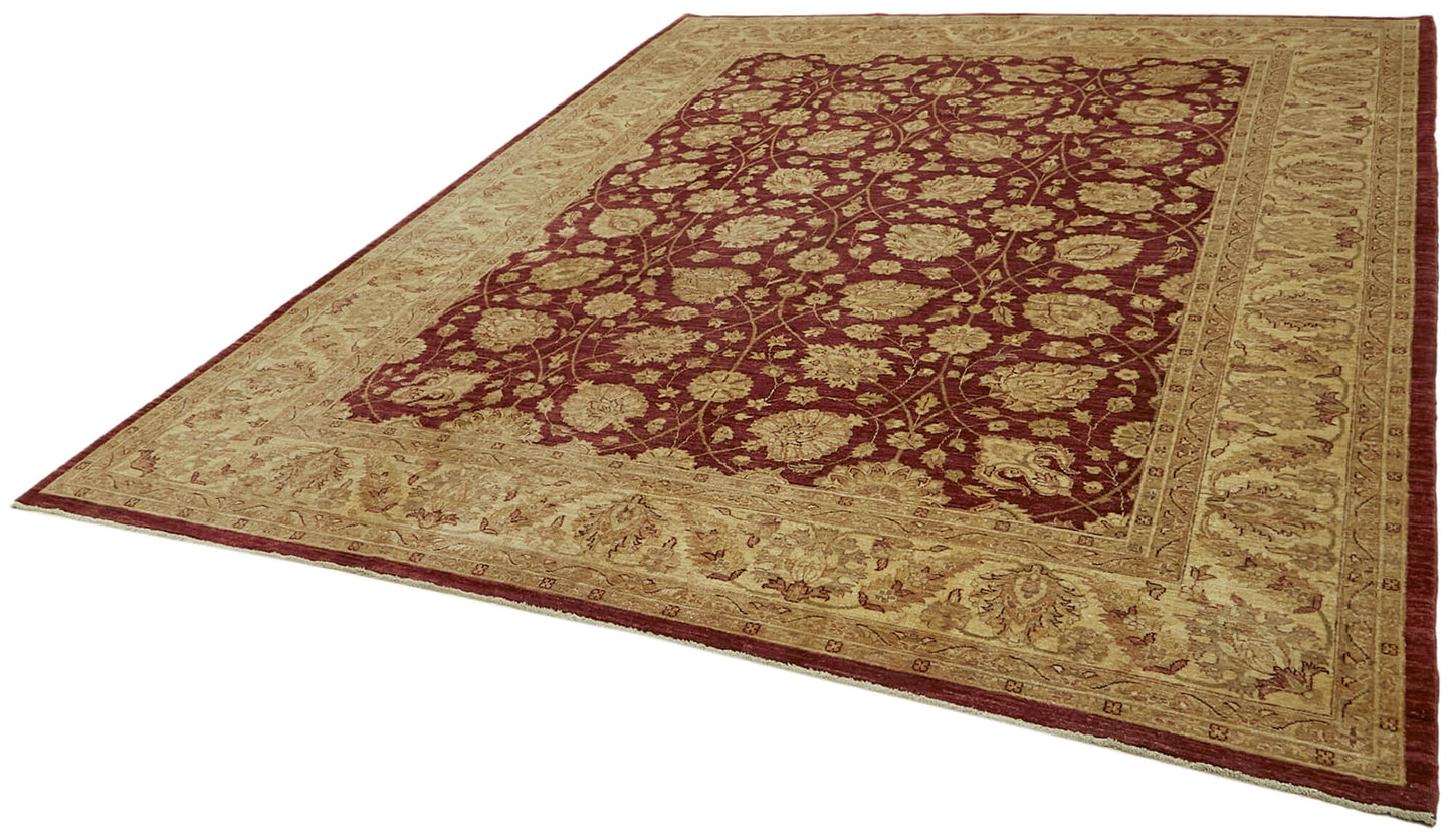 9x11 Beige Oushak Rug - 42245