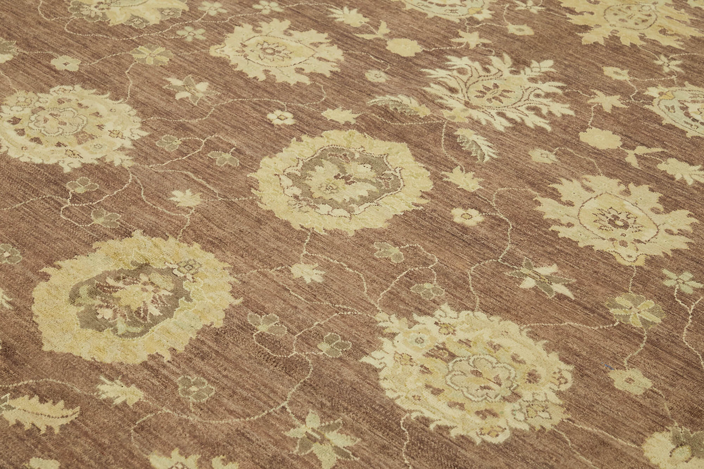 9x12 Beige Oushak Rug - 42246