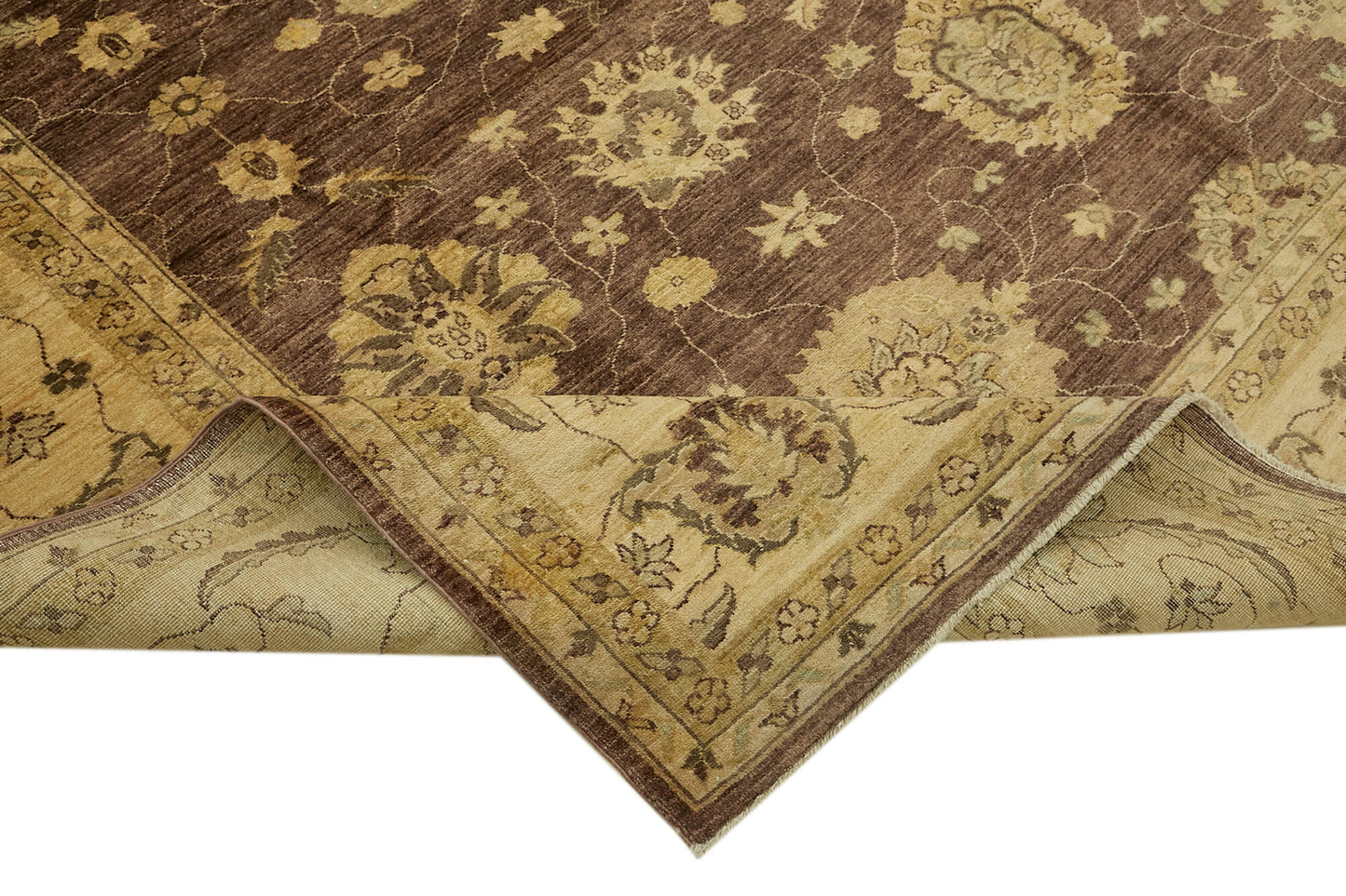 9x12 Beige Oushak Rug - 42246