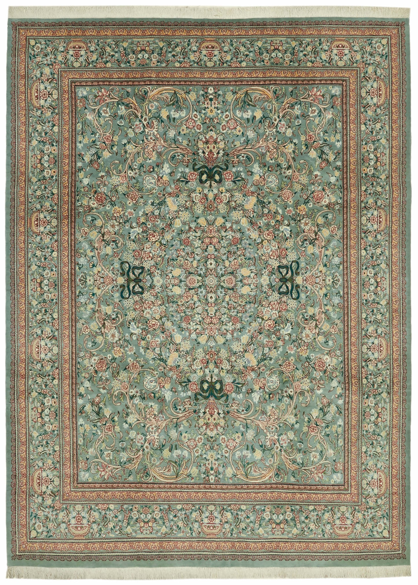 9x12 Green Oushak Rug - 42251