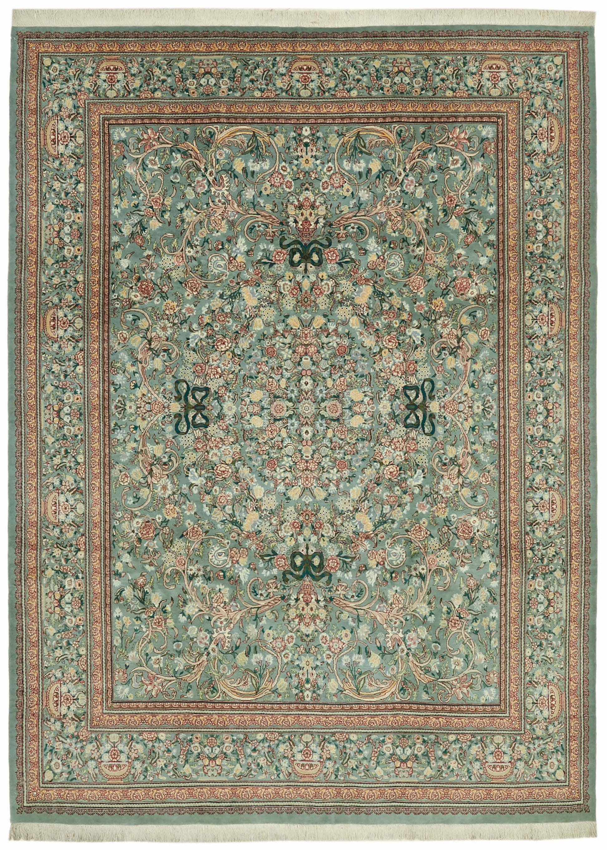 9x12 Green Oushak Rug - 42251