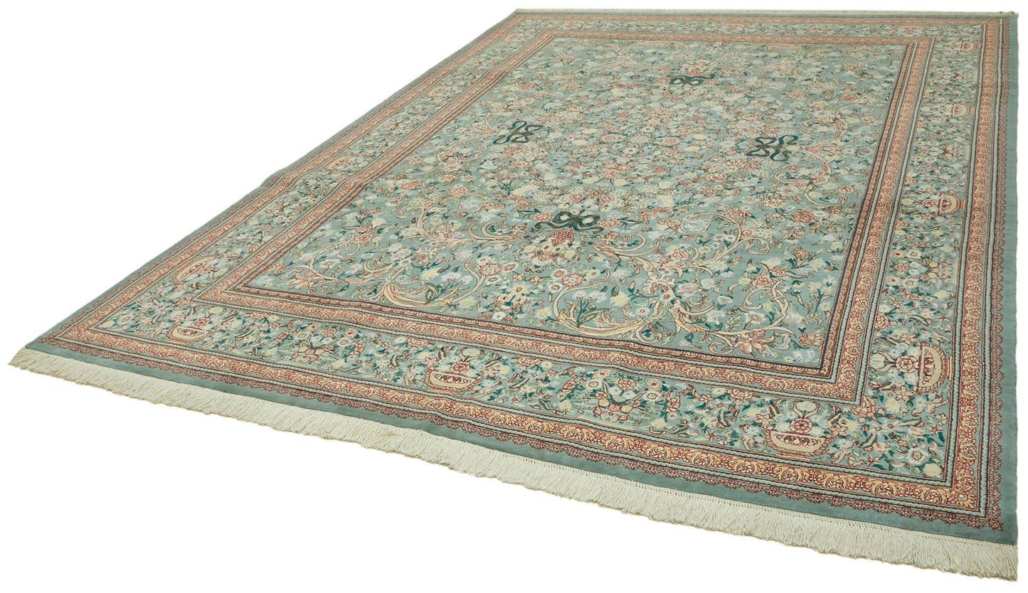 9x12 Green Oushak Rug - 42251