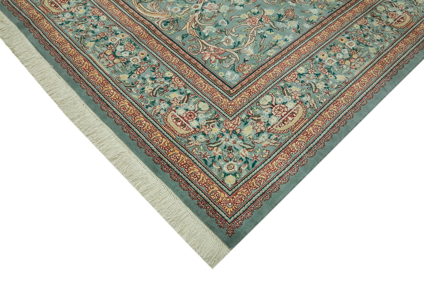 9x12 Green Oushak Rug - 42251