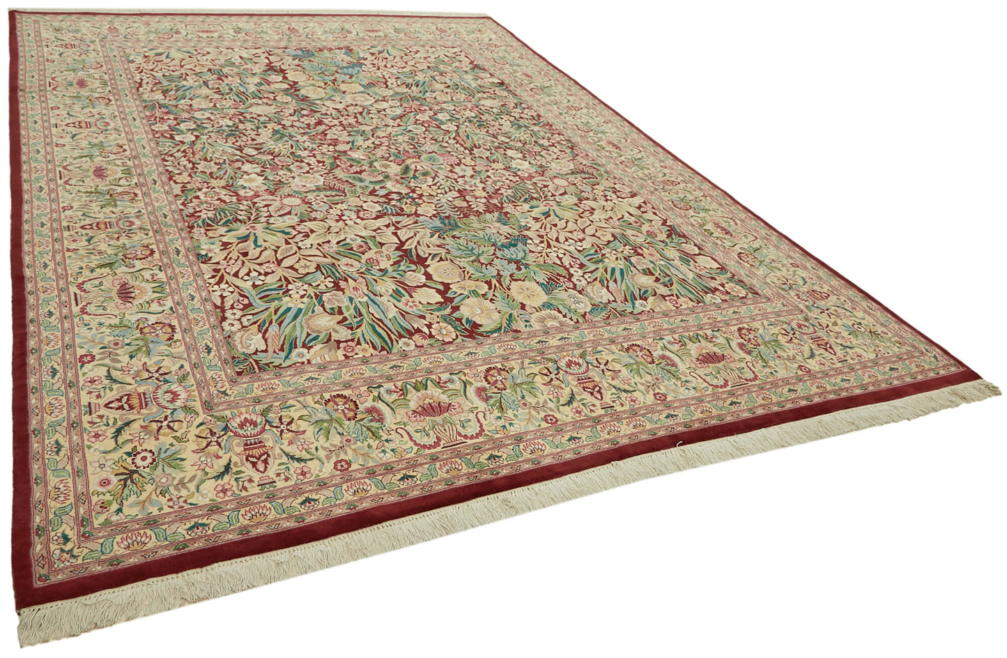 9x12 Beige Oushak Rug - 42252