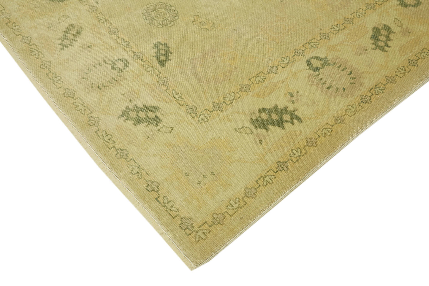 8x10 Beige Oushak Rug - 42259