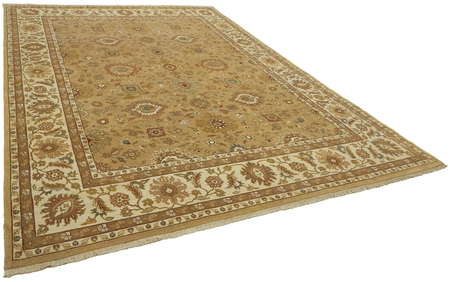 9x12 Beige Oushak Rug - 42260