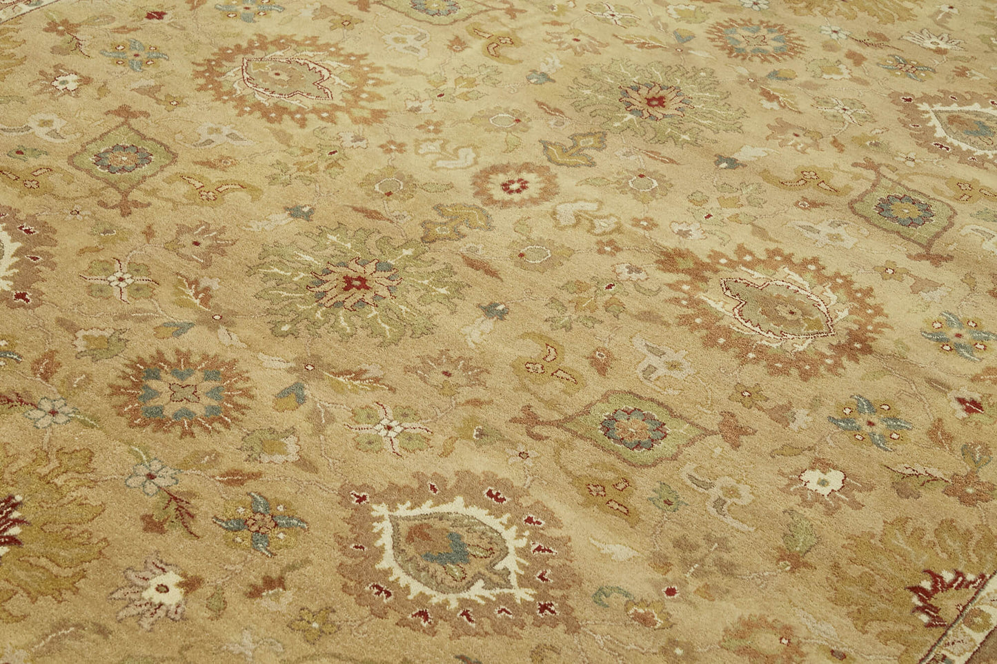 9x12 Beige Oushak Rug - 42260