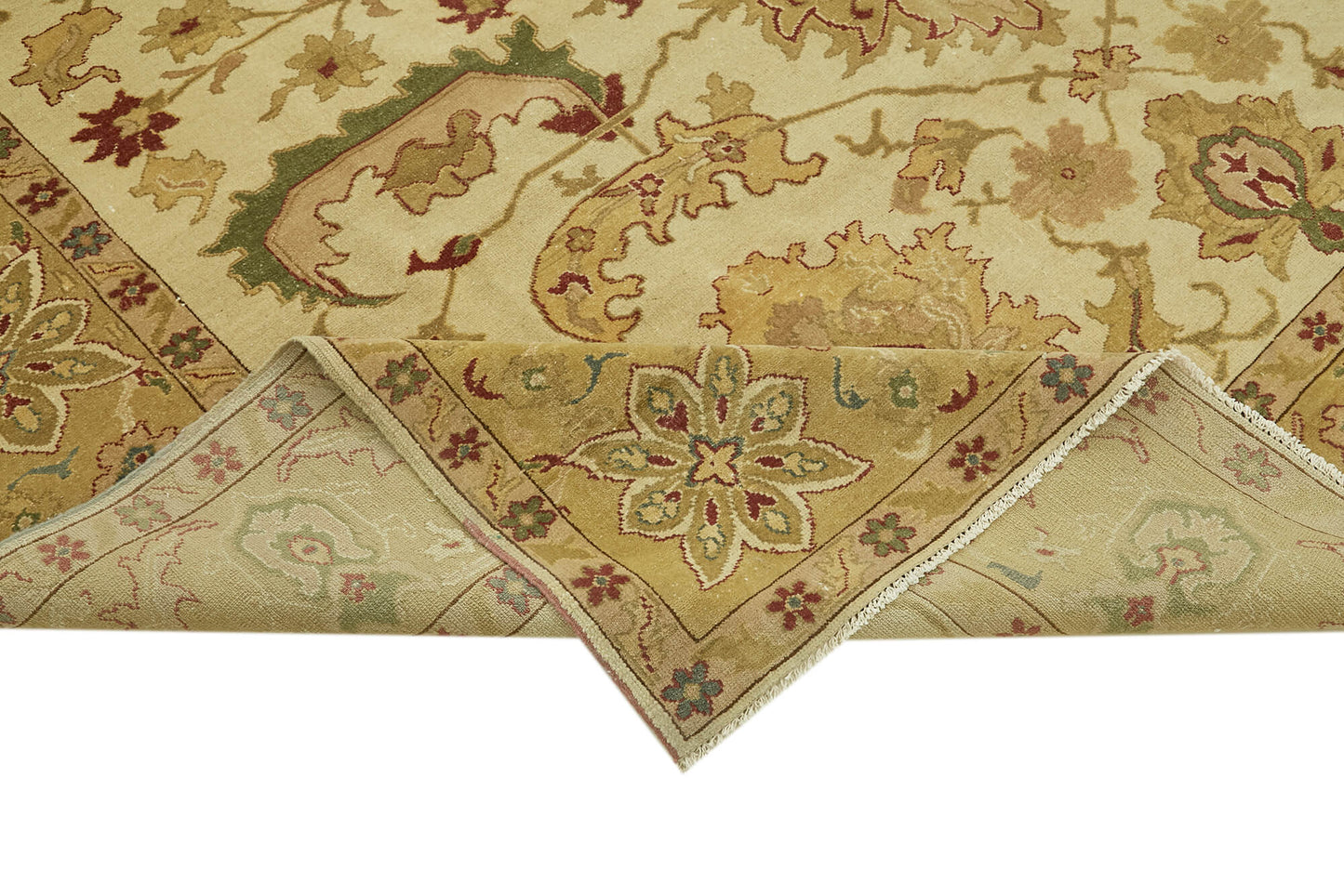 9x12 Beige Oushak Rug - 42261