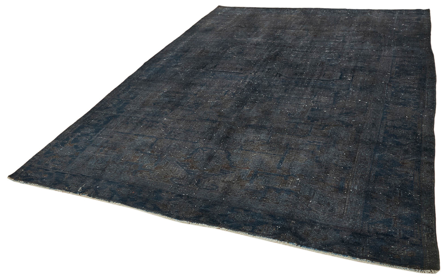 7x10 Grey Overdyed Large Area Rug - 42277