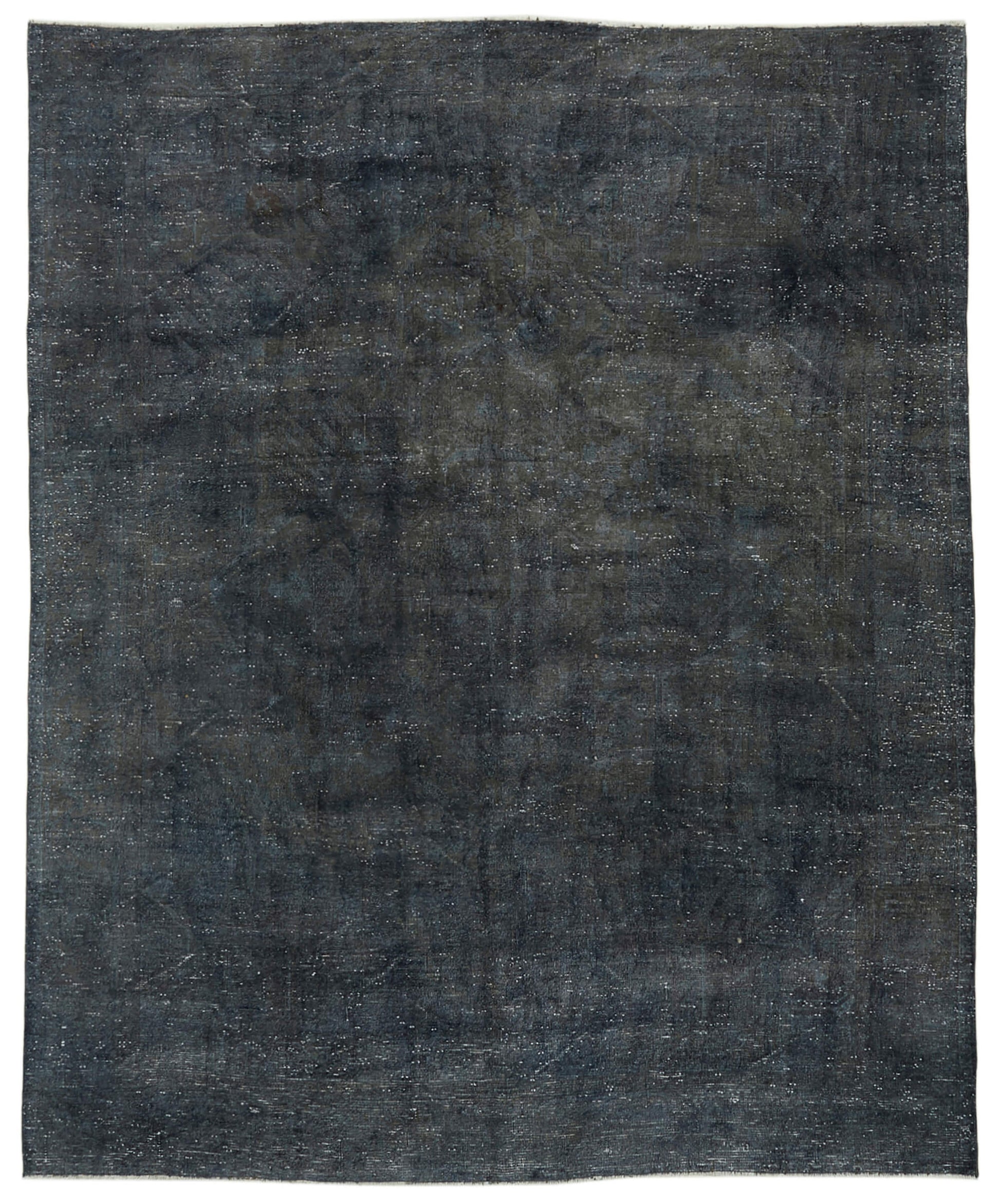 9x10 Grey Overdyed Large Area Rug - 42283