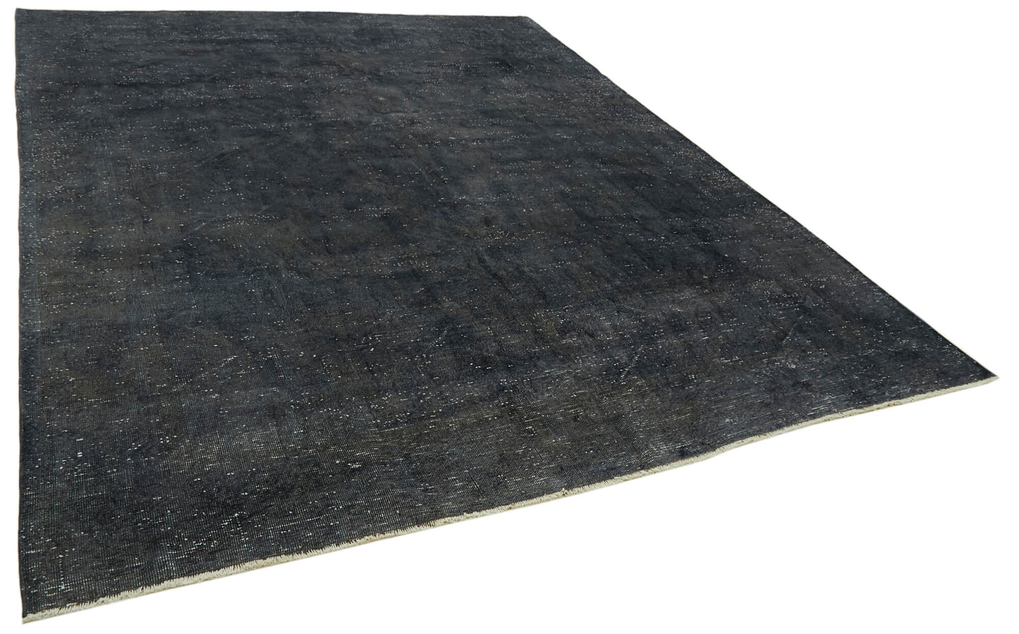 9x10 Grey Overdyed Large Area Rug - 42283